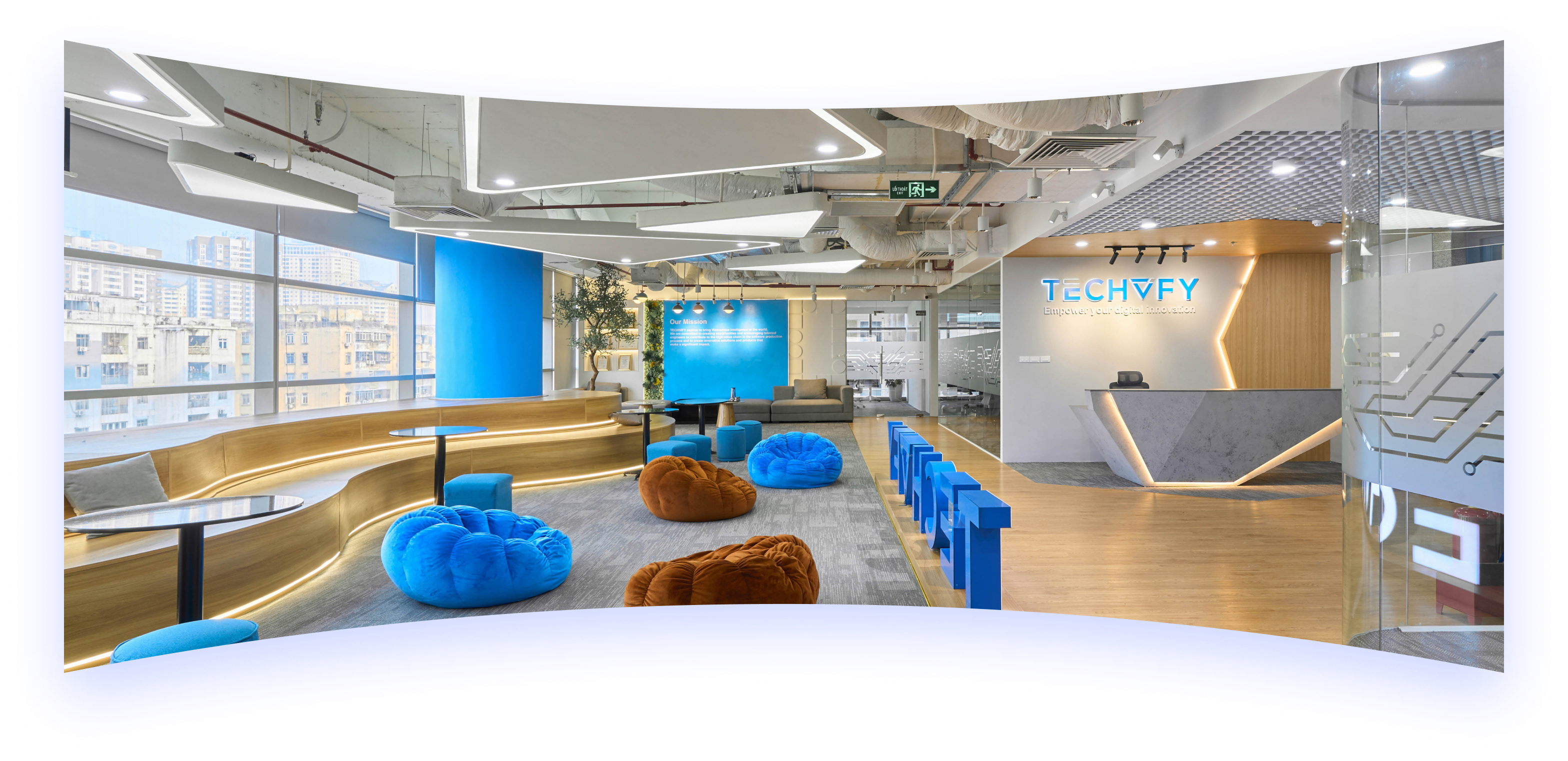 Techvify Hanoi headquarters interior